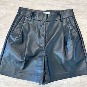 Wilfred Pleather Shorts